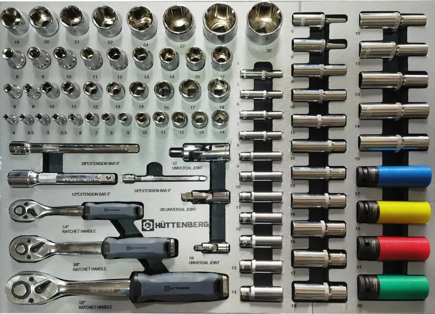 259 tools and a torque wrench included