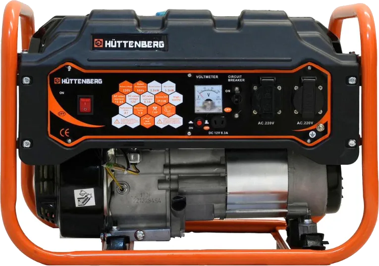 Soundproofed Petrol Generator 3.5 kW with AVR