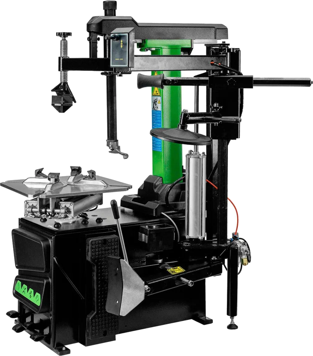 JBM Tyre Changer with Automatic Tilt-Back Tower and Assist Arm