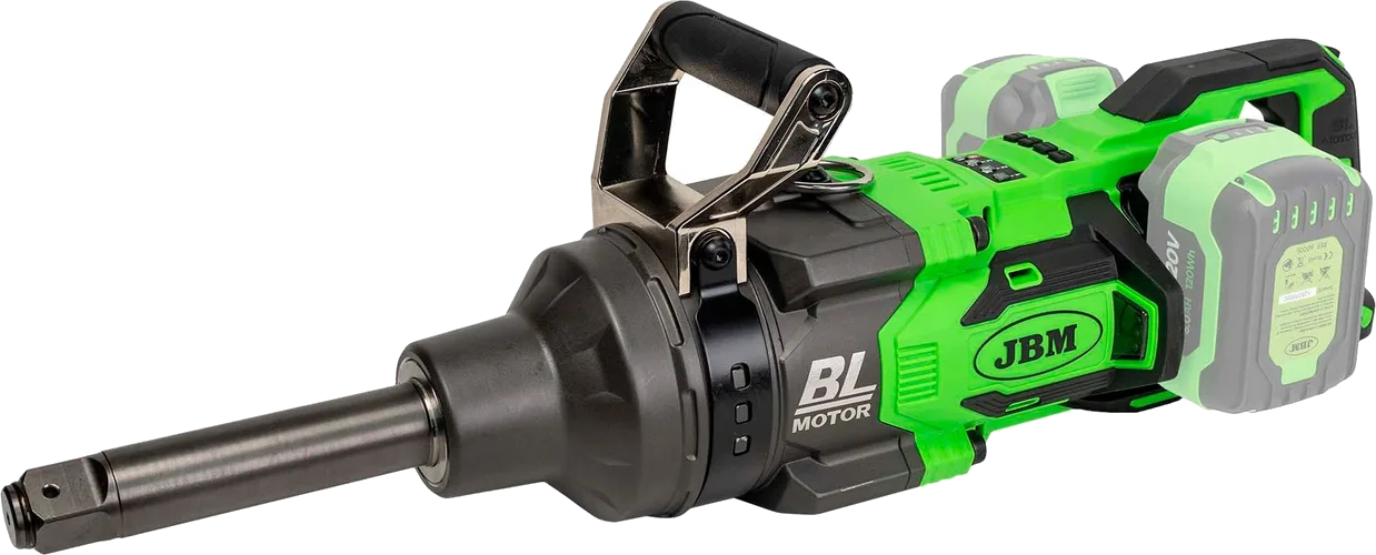 JBM Brushless Cordless Impact Wrench 1 Inch, 4000 Nm