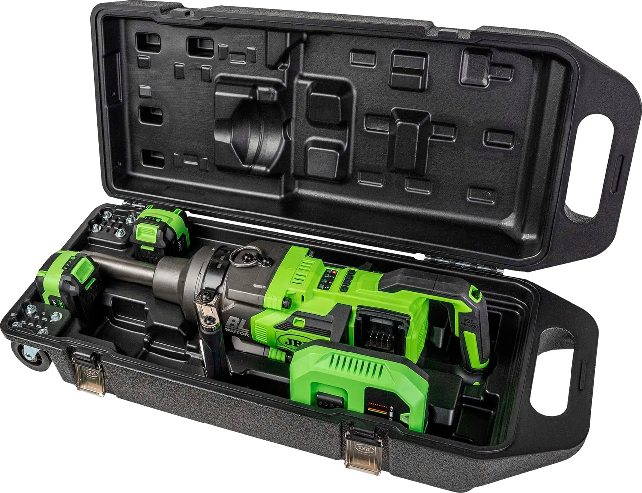 JBM Brushless Cordless Impact Wrench Kit 1 Inch, 4000 Nm, with Case