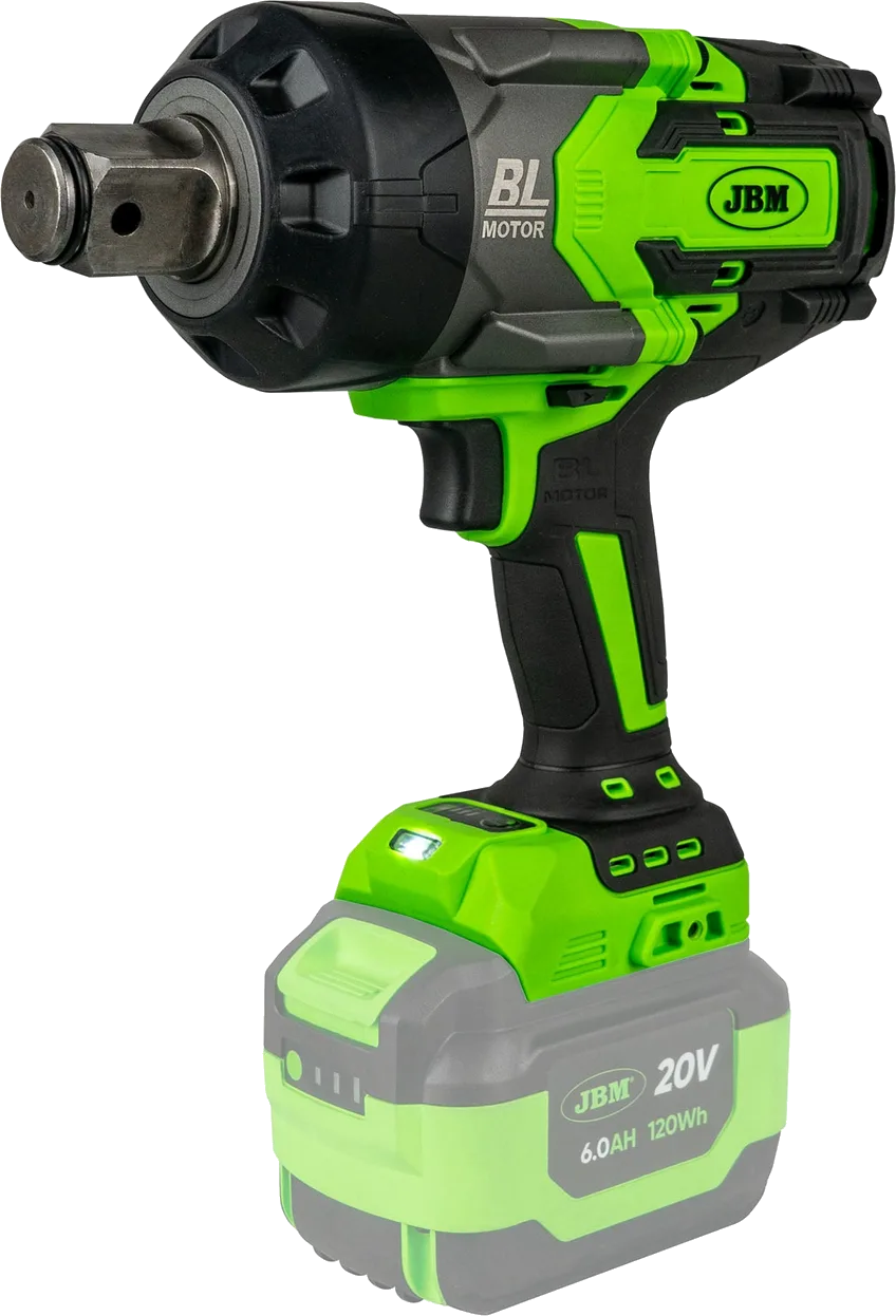 JBM Brushless Cordless Impact Wrench 1 Inch, 2300 Nm