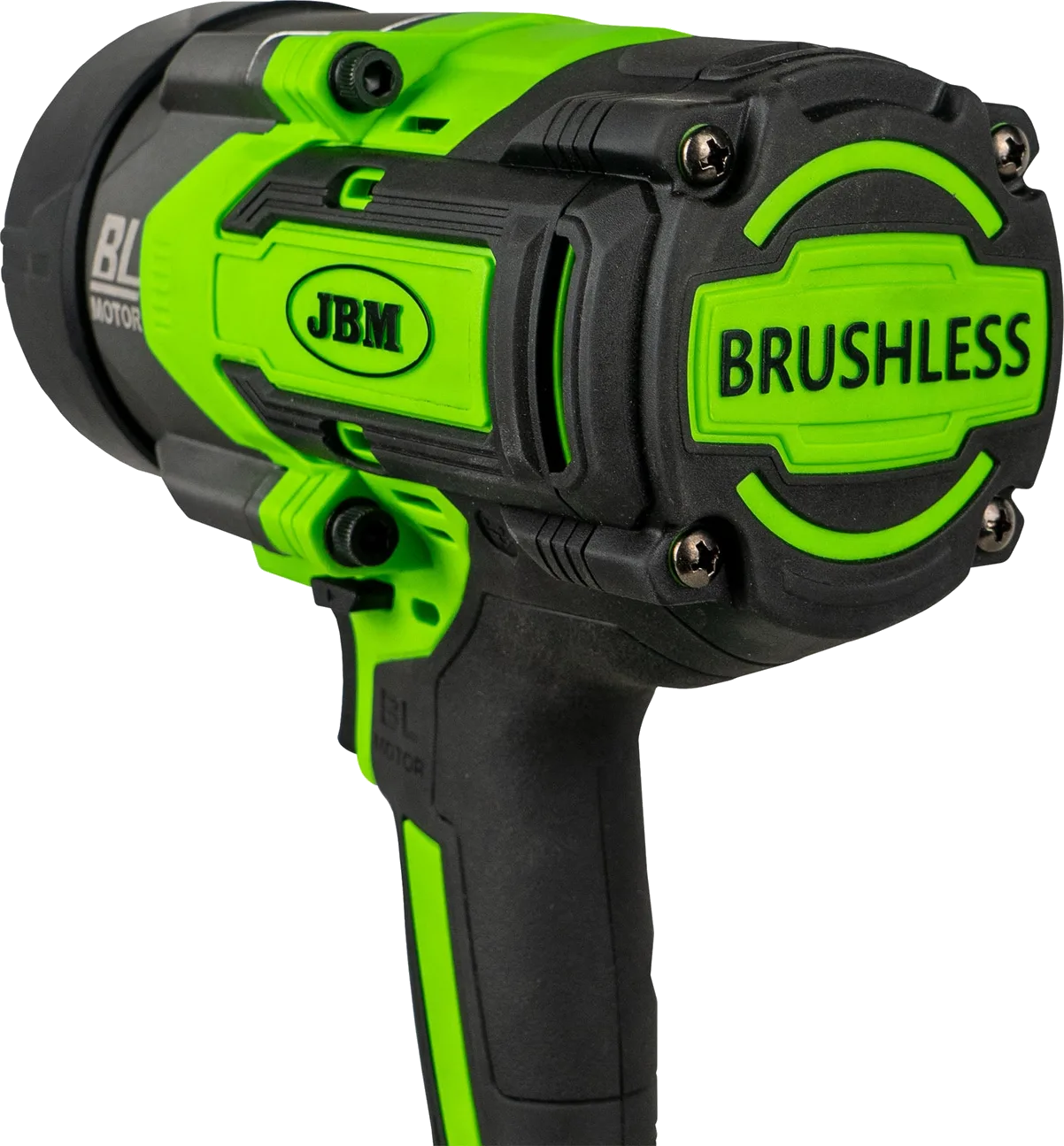 Brushless means longer-lasting performance