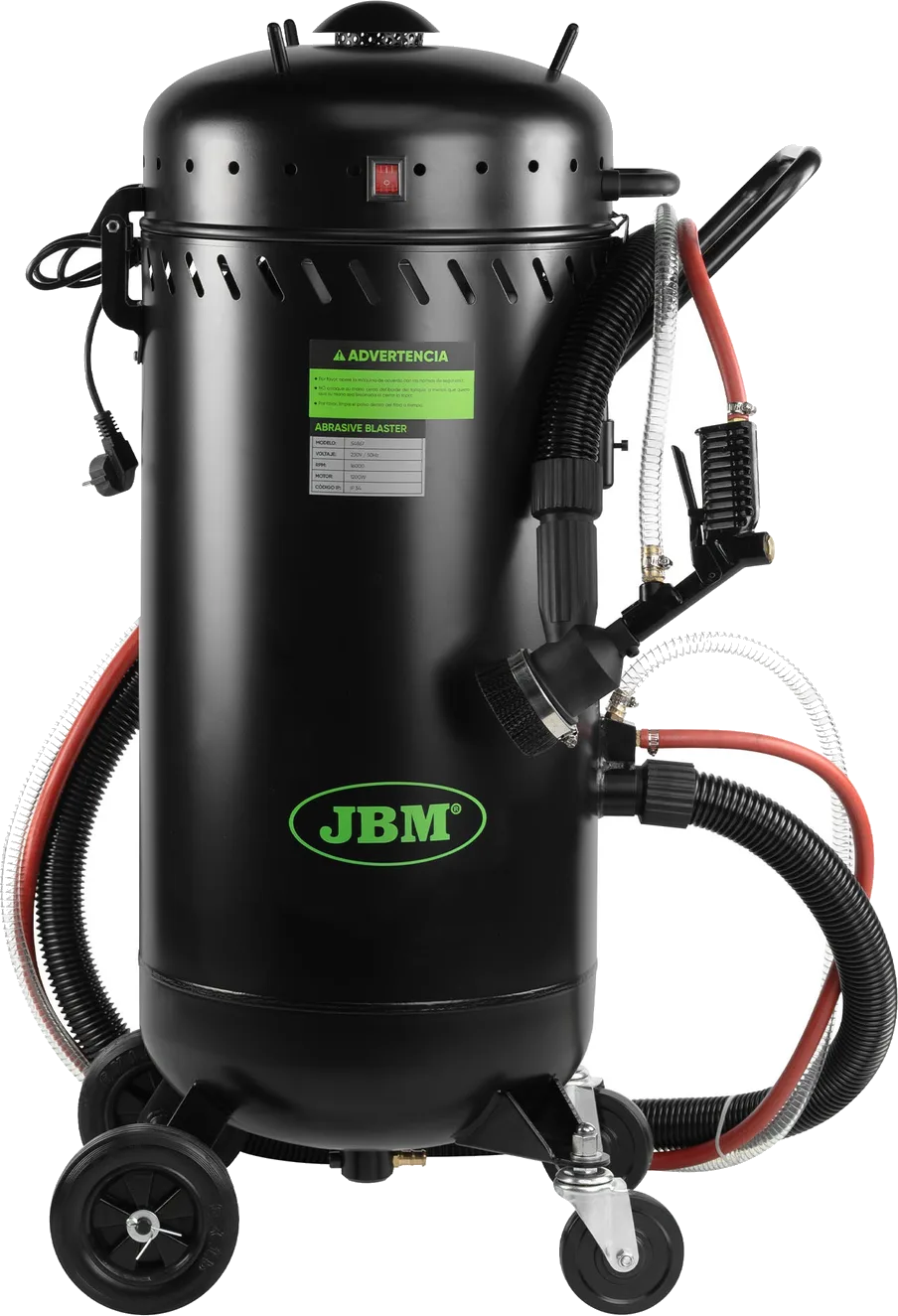 JBM Vacuum Suction Sandblasting Machine 17 L, 1200 W