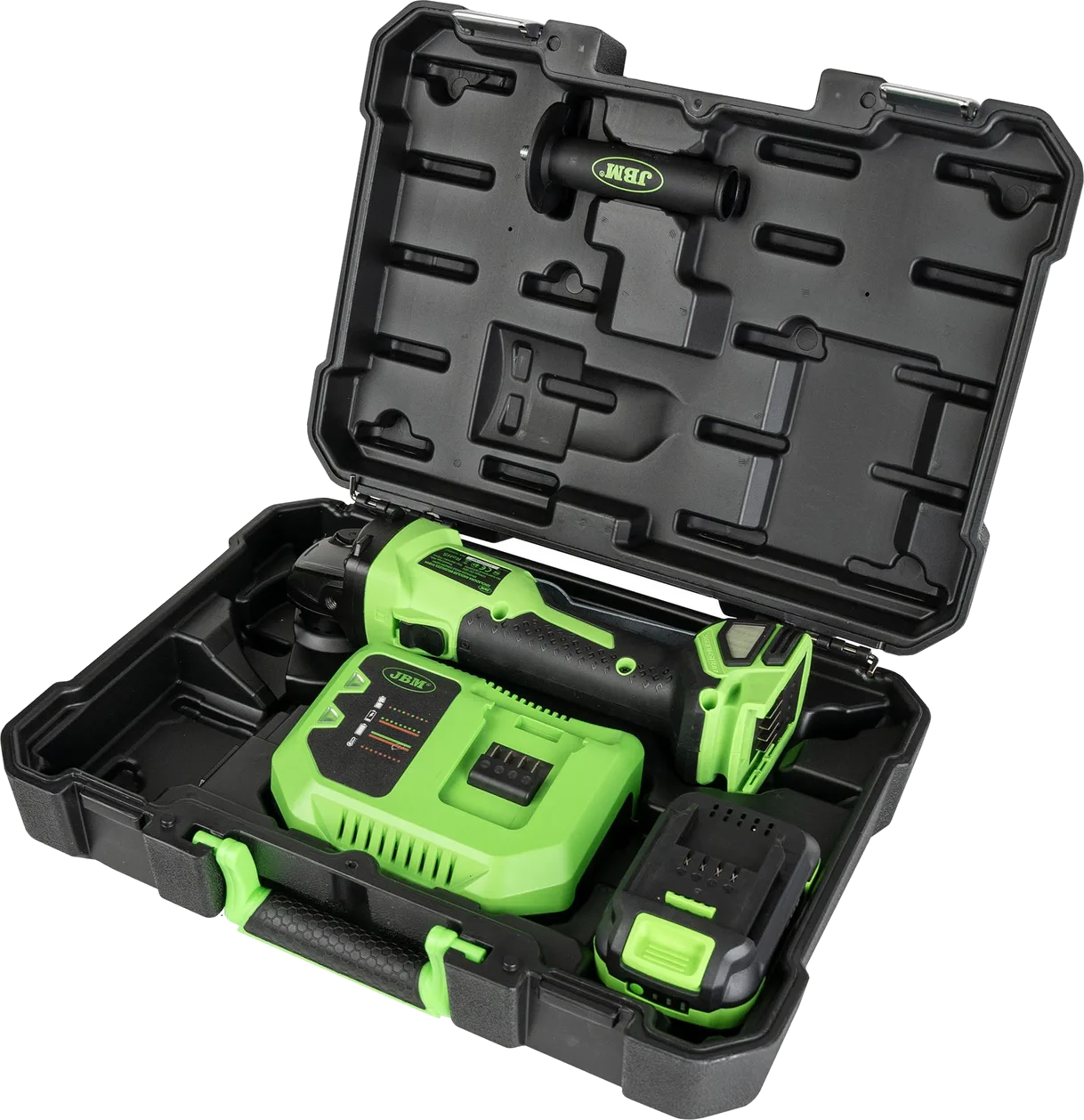 JBM Brushless Angle Grinder Kit 115 mm, with Case