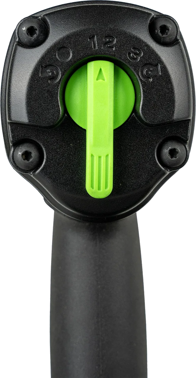 Precision tightening, four speeds