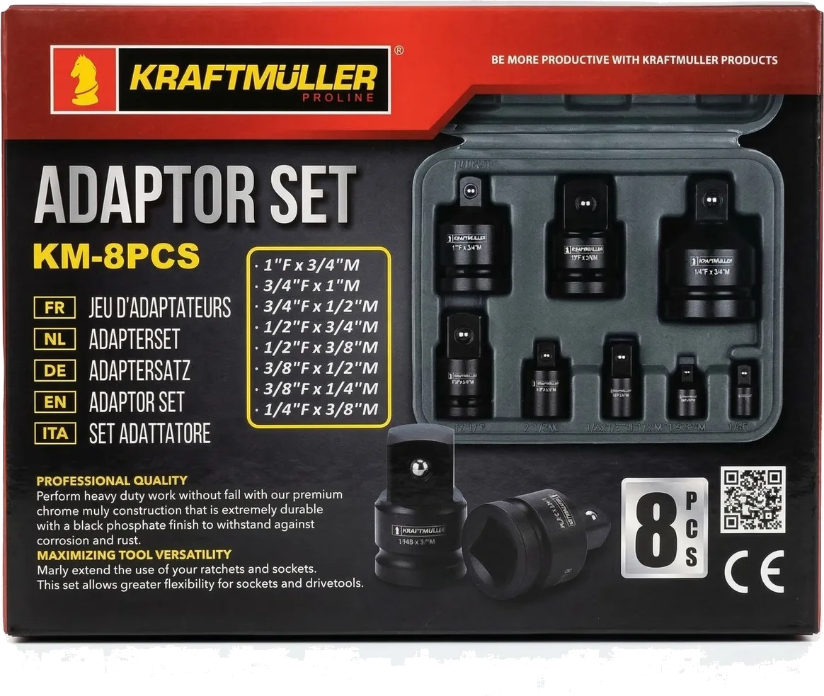 KraftMuller Impact Adapter and Reducer Set