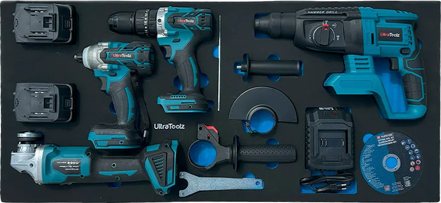 316 Cr-V tools, all drawers filled