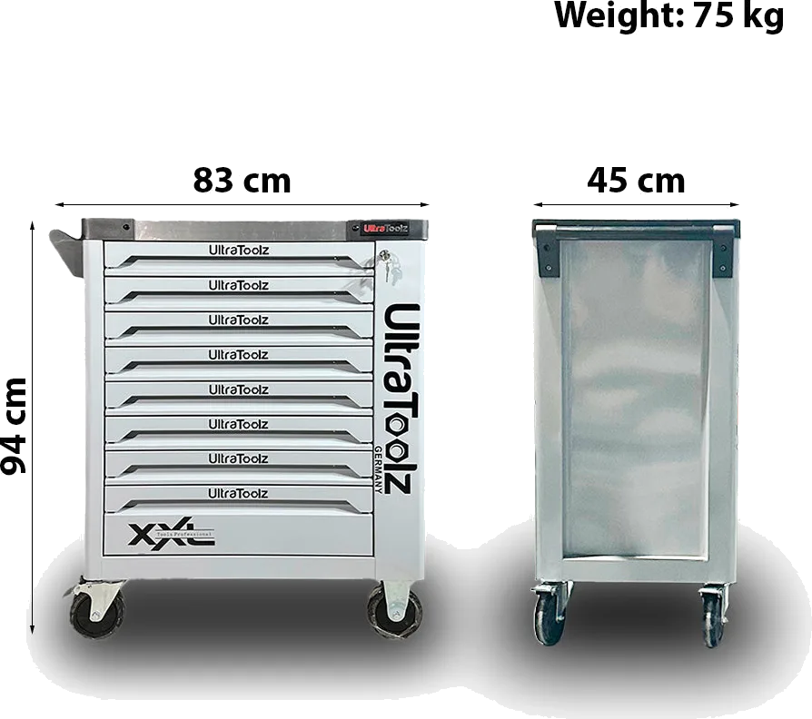 Thematic drawers, tools found instantly
