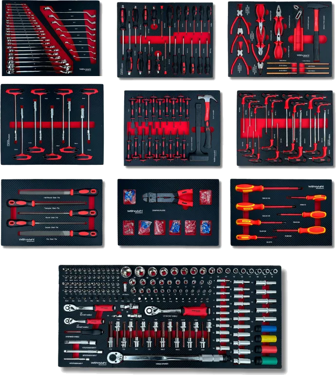 Ten drawers ready the moment you arrive
