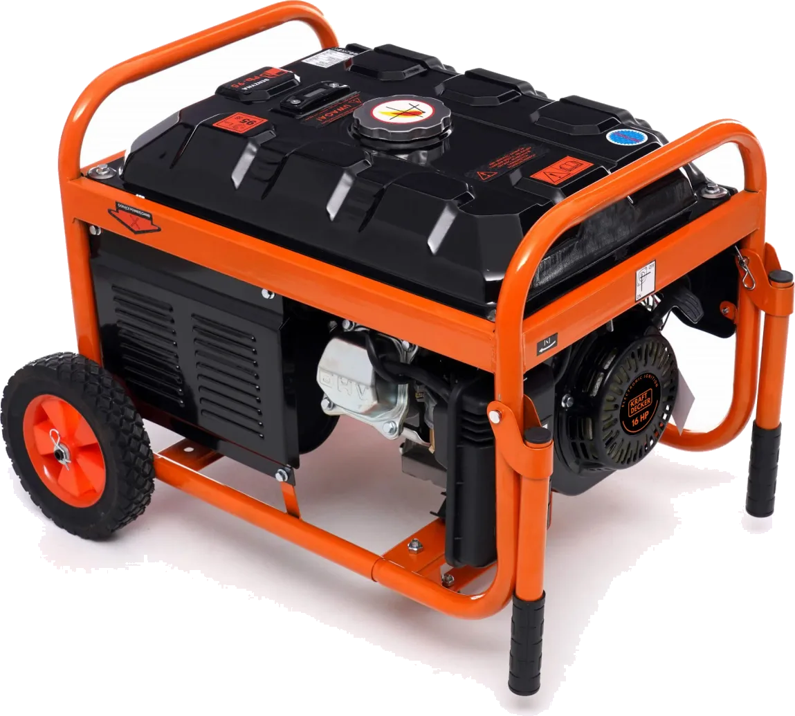 Soundproofed Petrol Generator 8.5 kW (8500W) with AVR (2)